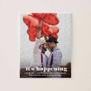 Quebra-cabeça Está acontecendo Foto divertida Salve o Quebra-c