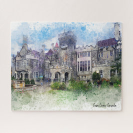 Quebra-cabeça Esta é Casa Loma, Toronto, Canadá