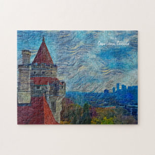 Quebra-cabeça Esta é Casa Loma, Toronto, Canadá