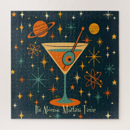 Quebra-cabeça Está na Hora do Martini Atômico Estrelas Cósmicas