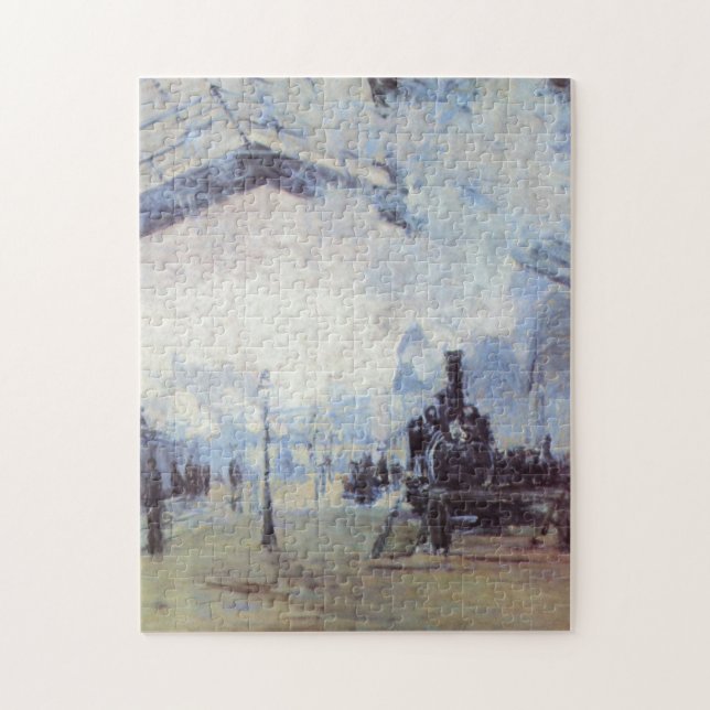 Quebra-cabeça Estação de Trem Claude Monet (Vertical)