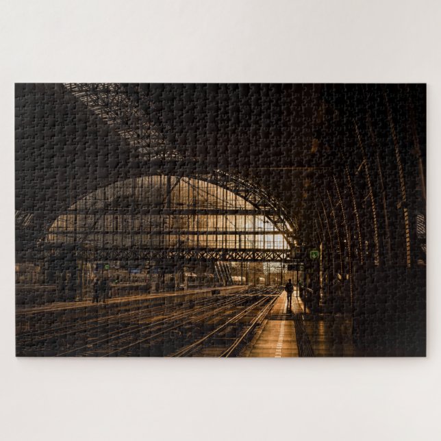 Quebra-cabeça Estação Ferroviária da Manhã (Horizontal)