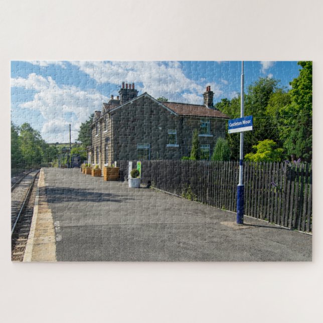 Quebra-cabeça Estação Ferroviária de Castleton Moor (Horizontal)
