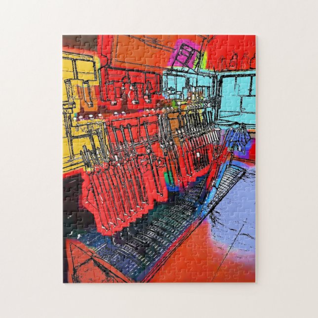 QUEBRA-CABEÇA ESTAÇÕES DE COMBOIO (Vertical)