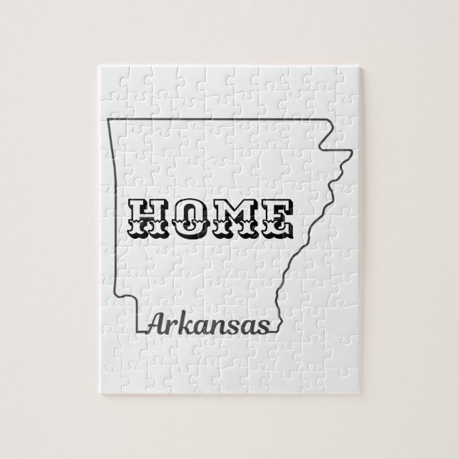 Quebra-cabeça Estado de ARKANSAS (Vertical)