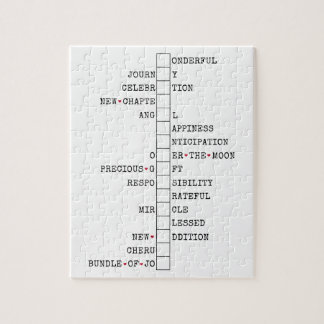 Quebra-cabeça Estamos Tendo Um Anúncio De Gravidez Divertido