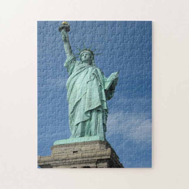 Quebra-cabeça Estátua da Liberdade Nova York. (Vertical)
