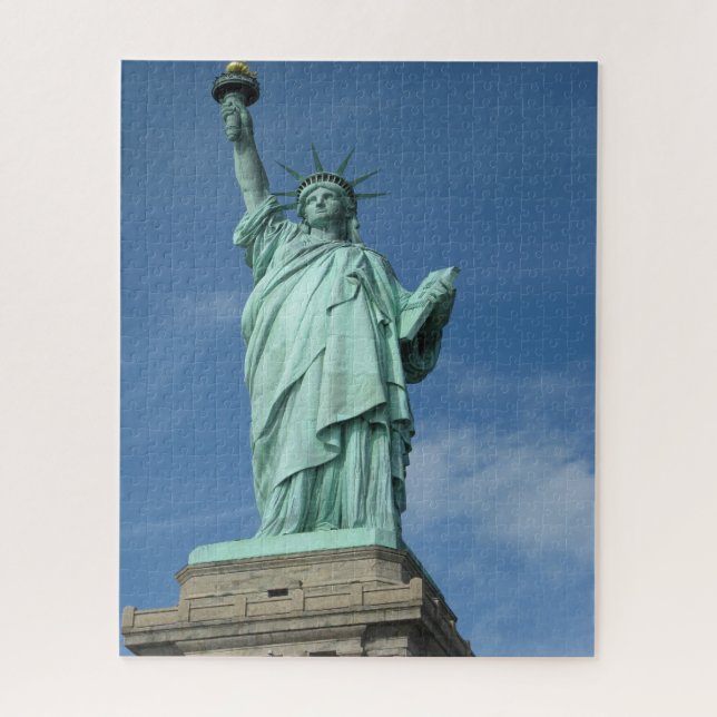 Quebra-cabeça Estátua da Liberdade Nova York. (Vertical)