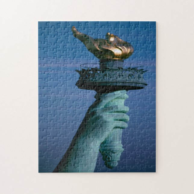 Quebra-cabeça Estátua da Liberdade Nova York. (Vertical)