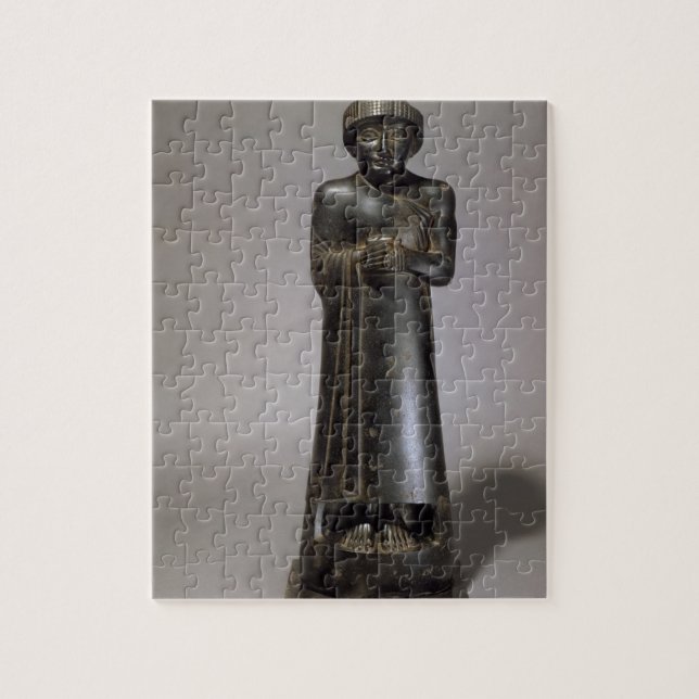 Quebra-cabeça Estátua de Gudea, príncipe de Lagash, (Vertical)