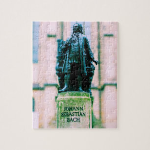 Quebra-cabeça Estátua de Johann Sebastian Bach - 8x10 - PC 110