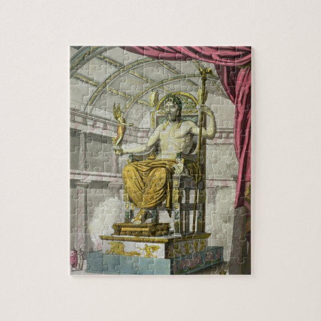 Quebra-cabeça Estátua de Jupiter em um templo, 'do dei R de (Vertical)