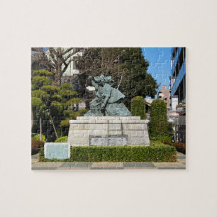 Quebra-cabeça Estátua de Kamakura Gongoro Kagemasa Kabuki do