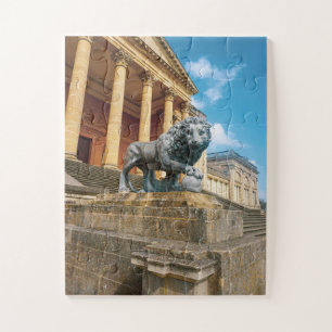 Quebra-cabeça Estátua de Leão