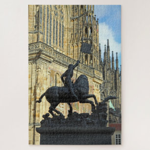 Quebra-cabeça Estátua de Praga 1014-pc