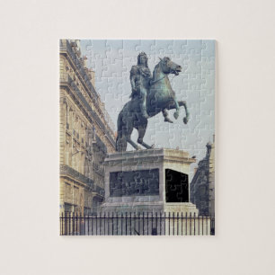 Quebra-cabeça Estátua equestre do rei Louis XIV (1816-22) (bro
