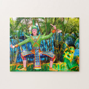 Quebra-cabeça Estatuária Arte Singapura.