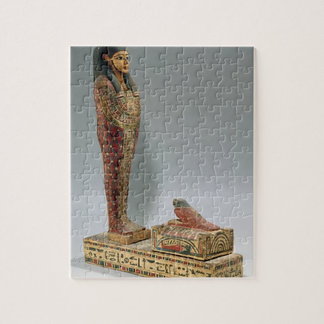 Quebra-cabeça Estatueta de Osiris de Iahmes (madeira pintada) (Vertical)