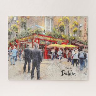 Quebra-cabeça Este é Dublin-Irlanda