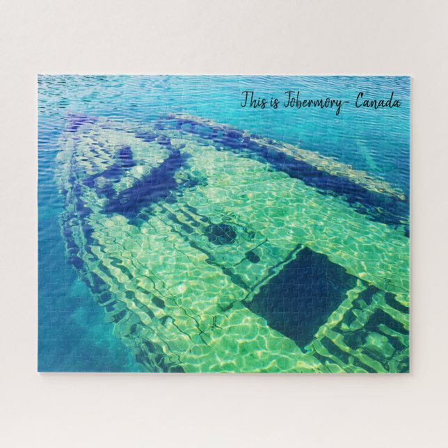 Quebra-cabeça Este é Tobermory, Canadá (Horizontal)