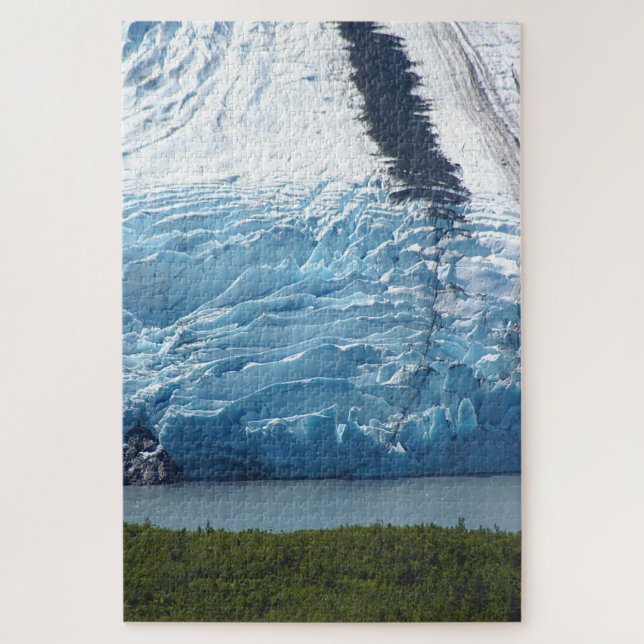 Quebra-cabeça Este é um belo glaciar Alaska (Vertical)