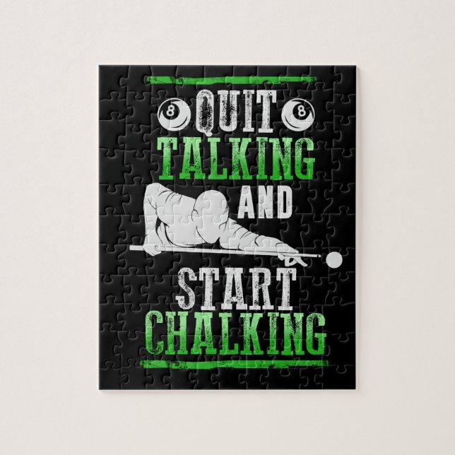 Quebra-cabeça Estilo de Billard (Vertical)