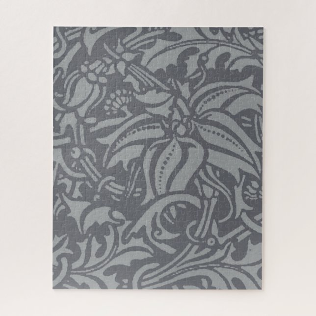Quebra-cabeça Estilo Escocês do nó William Morris (Vertical)