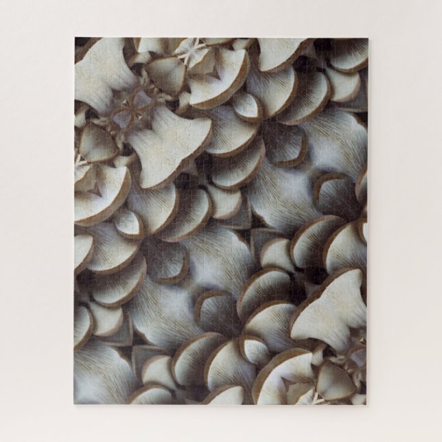 Quebra-cabeça Estilo Espelho de Casa de Diversão do Oyster Mushr (Vertical)