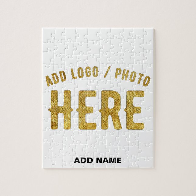 QUEBRA-CABEÇA ESTILO MODERNO PERSONALIZÁVEL BRANCO VERIFICADO MA (Vertical)