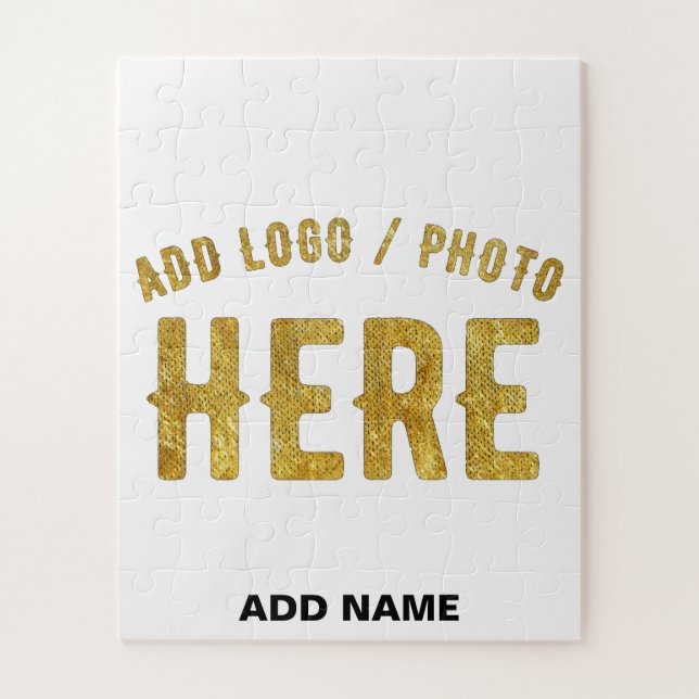 QUEBRA-CABEÇA ESTILO MODERNO PERSONALIZÁVEL BRANCO VERIFICADO MA (Vertical)