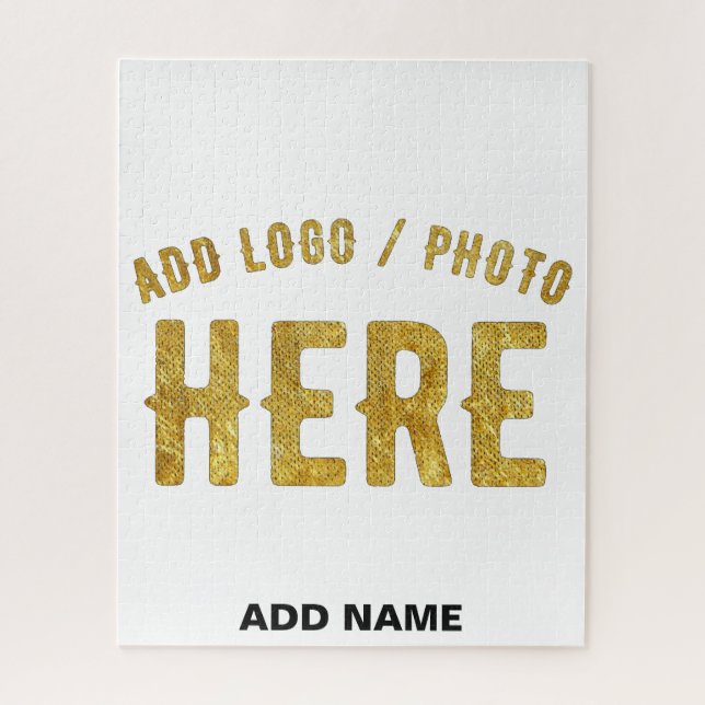 QUEBRA-CABEÇA ESTILO MODERNO PERSONALIZÁVEL BRANCO VERIFICADO MA (Vertical)