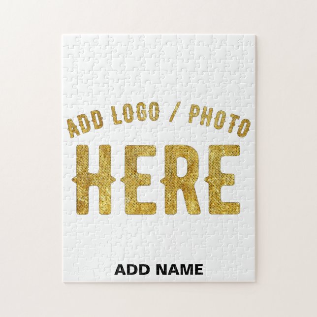 QUEBRA-CABEÇA ESTILO MODERNO PERSONALIZÁVEL BRANCO VERIFICADO MA (Vertical)