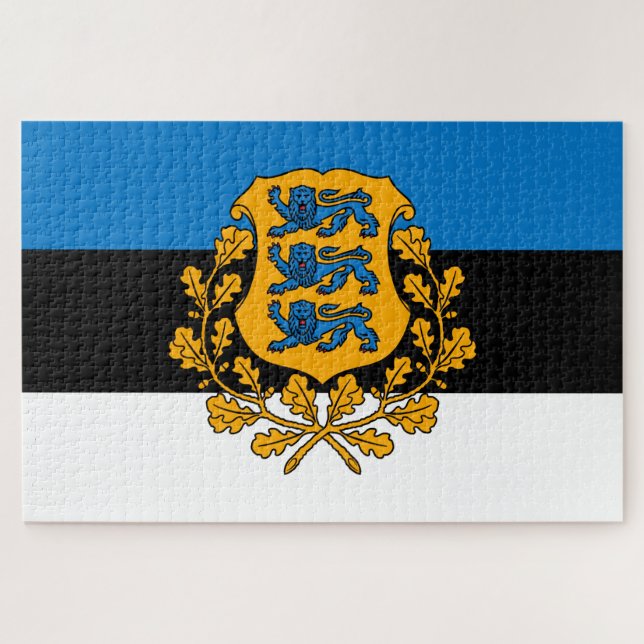 Quebra-cabeça Estônia (Horizontal)
