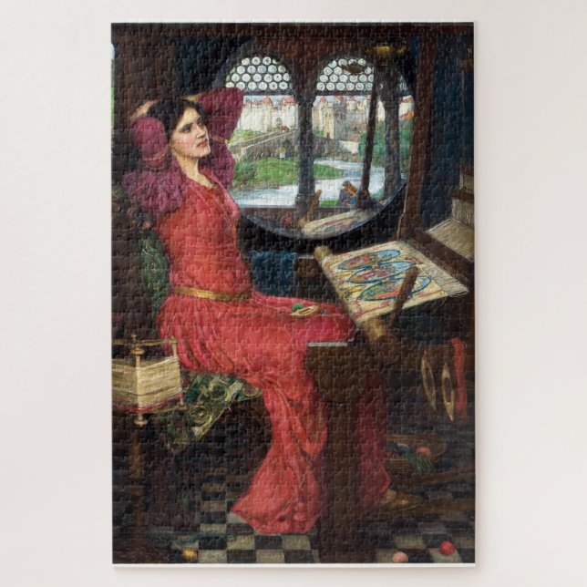 Quebra-cabeça Estou meio enjoado das sombras, disse a dama de Sh (Vertical)