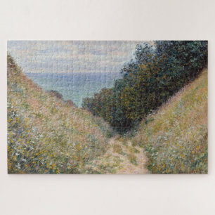 Quebra-cabeça Estrada Claude Monet em La Cavée Pourville