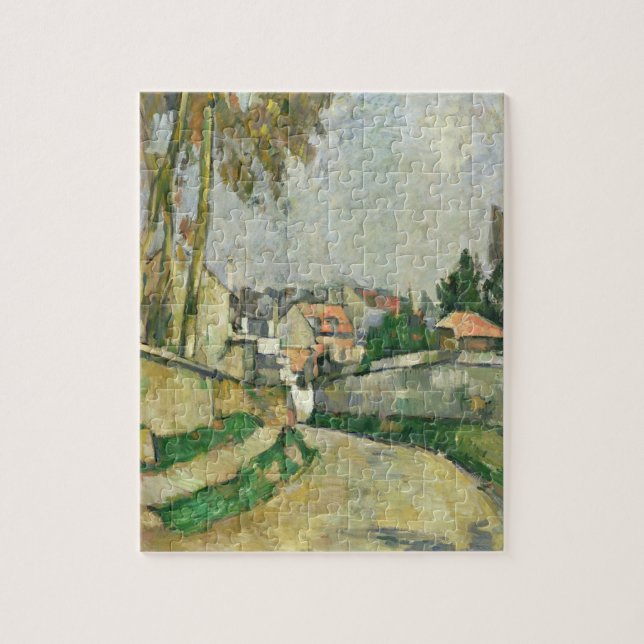 Quebra-cabeça Estrada da vila, 1879-82 (óleo em canvas) (Vertical)