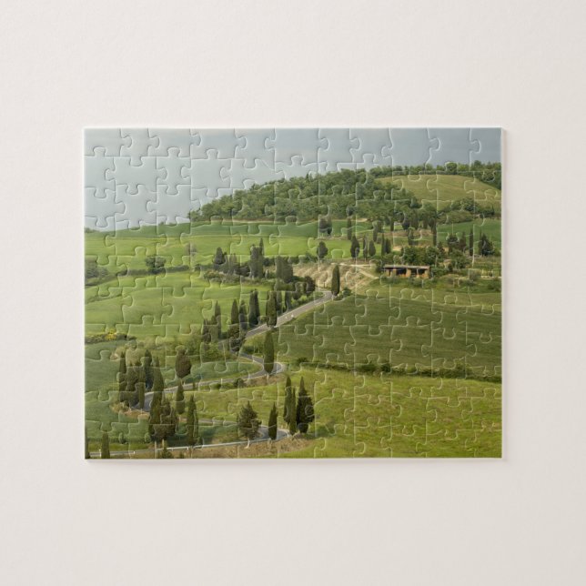 Quebra-cabeça Estrada de Pienza a Montepulciano, (Horizontal)