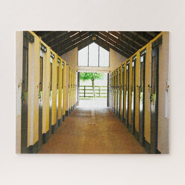 Quebra-cabeça Estrebarias de Cavalos Tully Kildare (Horizontal)