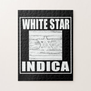QUEBRA-CABEÇA ESTRELA BRANCA INDICA