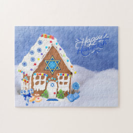 Quebra-cabeça Estrela Moderna de Hanukkah da Casa de David Ginge