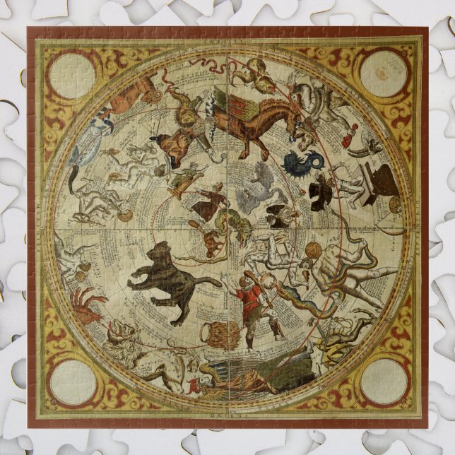 Quebra-cabeça Estrelas de constelação Norte astronômica (Criador carregado)