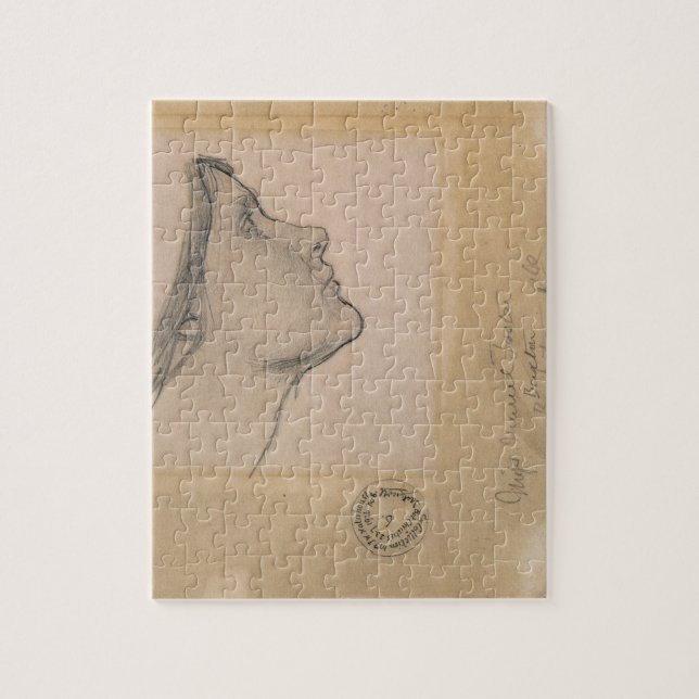 Quebra-cabeça Estude para o "Lamia", c.1904-05 (o lápis no (Vertical)