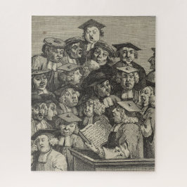Quebra-cabeça Estudiosos em uma aula (por William Hogarth)
