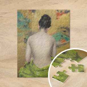 Quebra-cabeça Estudo da Carne Dourada   William Merritt Chase