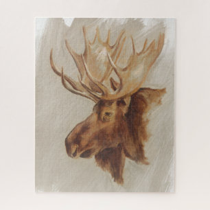 Quebra-cabeça Estudo em animais da América Ocidental  Retrato d