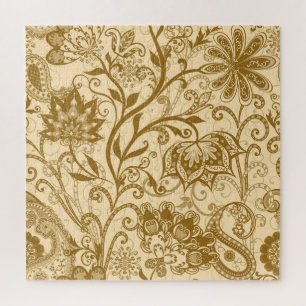 Quebra-cabeça Etnia Mandalas: Padrão de Estilo Indiano