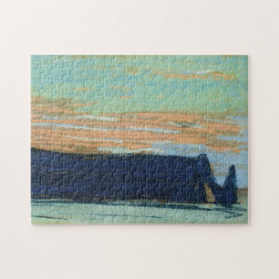 Quebra-cabeça Etretat Arch & Aval Cliff Monet Fine Art
