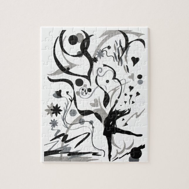 Quebra-cabeça Eu Adoro Dançar! (Vertical)