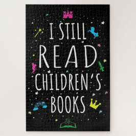 Quebra-cabeça Eu ainda leio livros infantis I