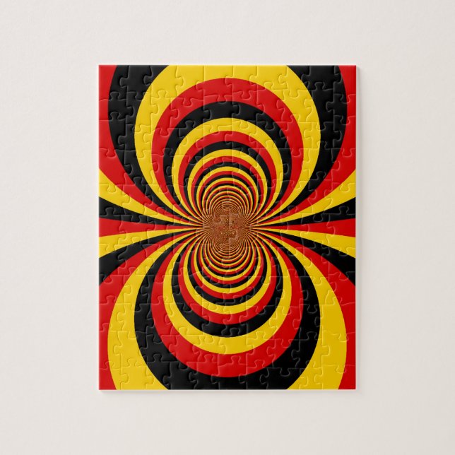 Quebra-cabeça Eu amo a Alemanha (Vertical)